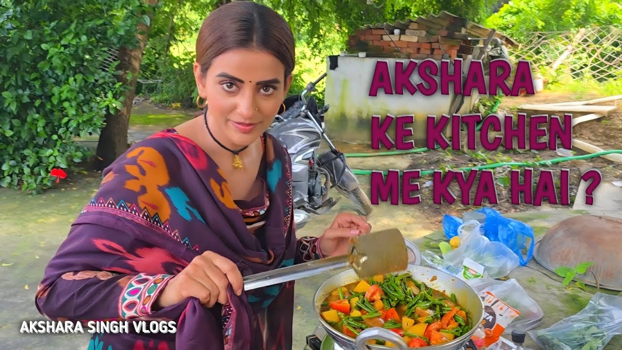 AKSHARA KE KITCHEN ME AAJ KYA BNA 😛|| SHOOTING TIME MASTI 😝|| AKSHARA SINGH || 