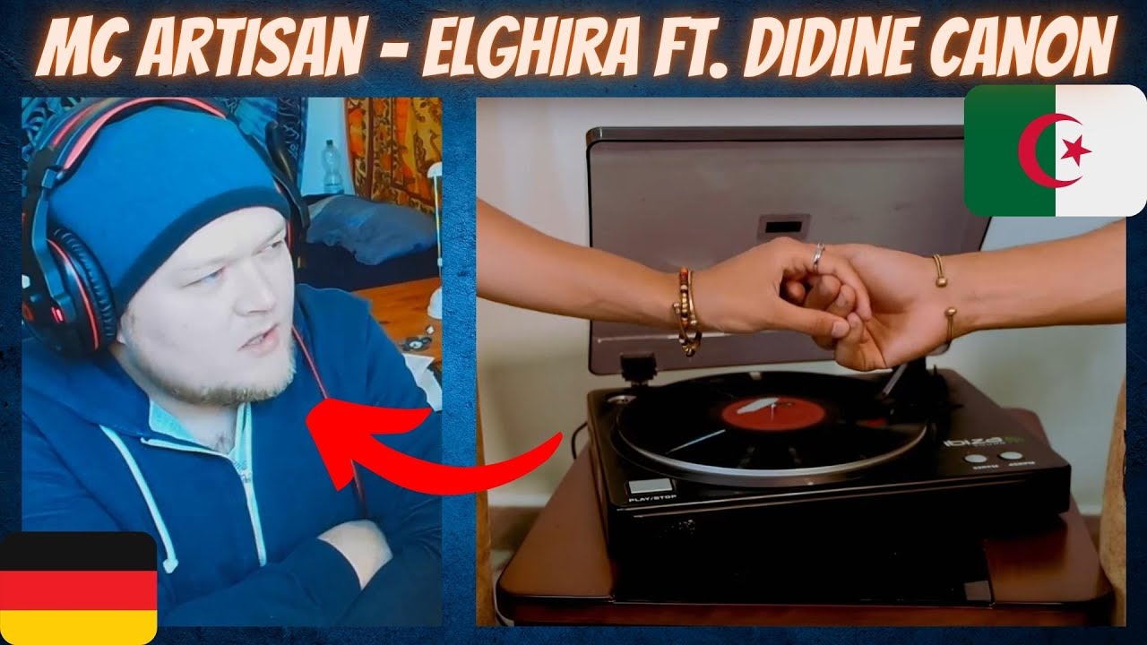 BEAUTIFUL MUSIC VIDEO | 🇩🇿 MC Artisan - Elghira ft. Didine Canon 16 | GERMAN Reaction