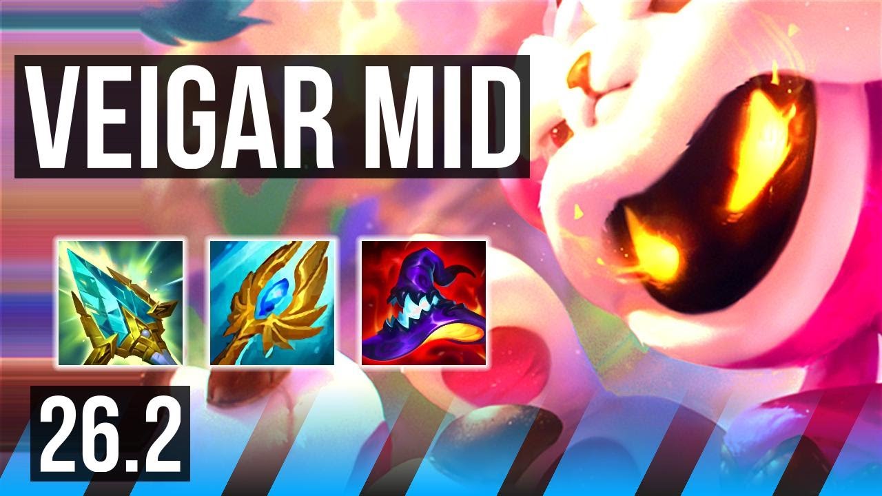VEIGAR vs LISSANDRA (MID) | Perfect KDA: 13/0/3 | EUW Challenger | 26.2