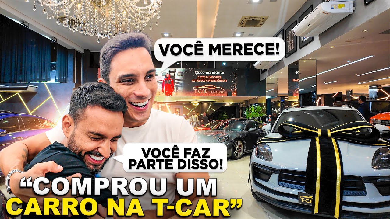 Fomos na loja do TCAR buscar sua NOVA CONQUISTA!