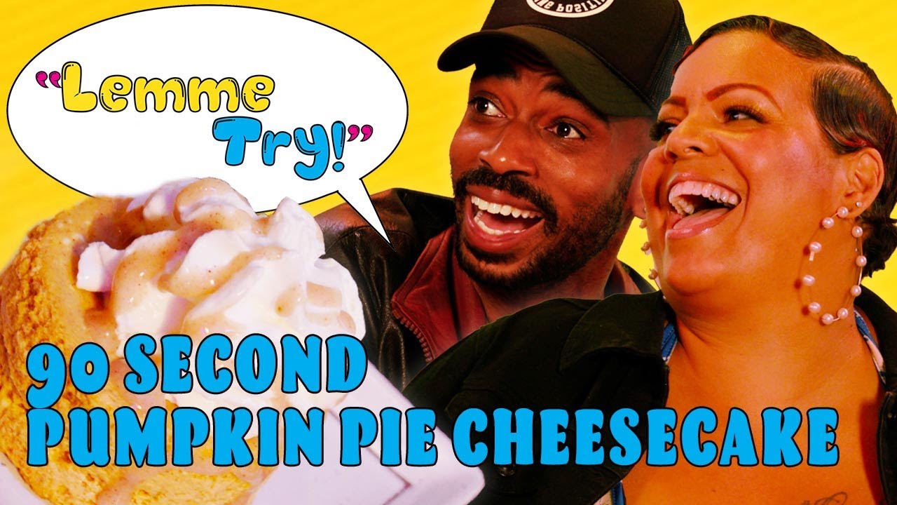 Lemme Try! | 90 Sec Pumpkin Pie | All Def