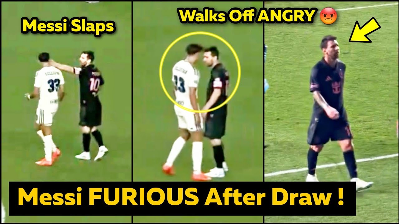 Messi Almost Breaks Into FIGHT After Draw vs Philadelphia Reactions