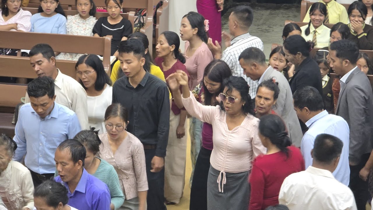 Hetah hian nunna tui a luang (KHB-442) | Samlukhai Kohhran Easter Sunday zan inkhawm