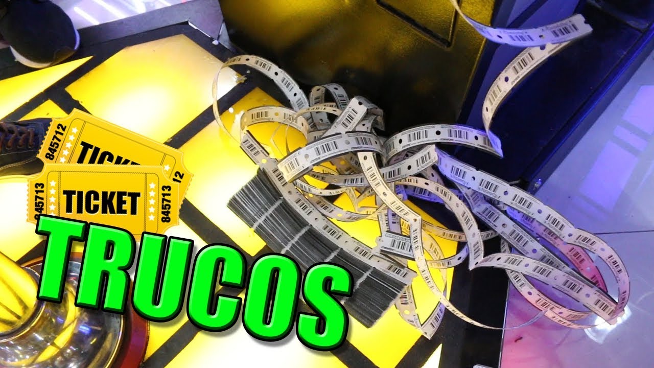 Como ganar muchos tickets en las maquinitas | Trucos faciles