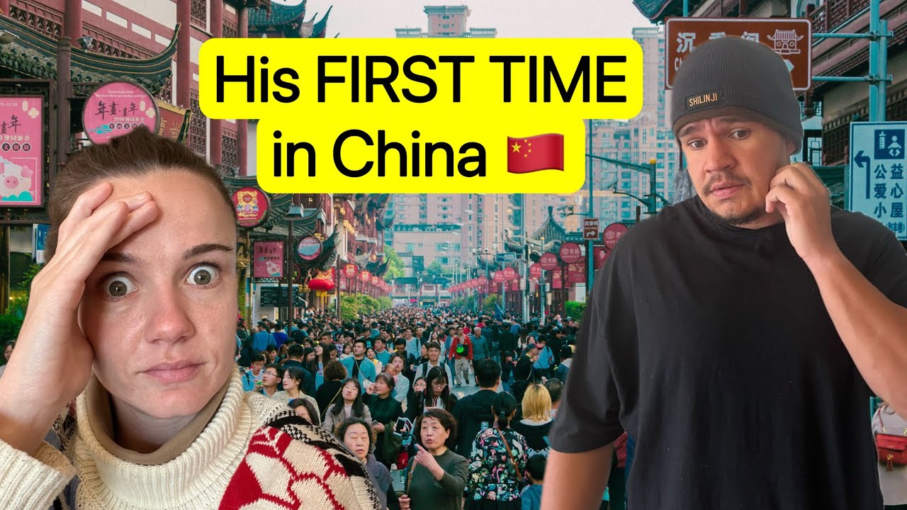 My Brothers FIRST TIME in China: Expectation vs Reality