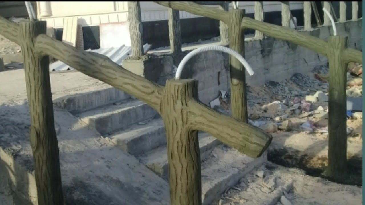 Vidio pendek cara bikin palang buat teras rumah atau tangga model kayu