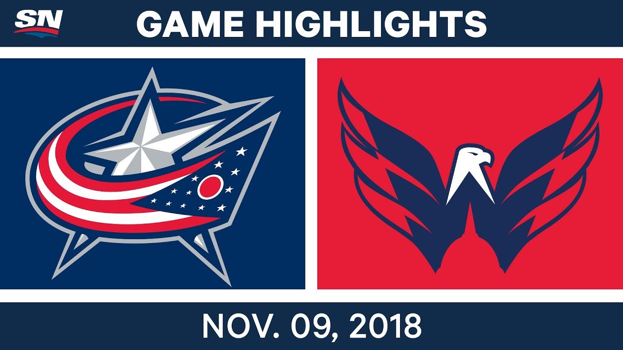 NHL Highlights | Blue Jackets vs. Capitals – Nov. 9, 2018