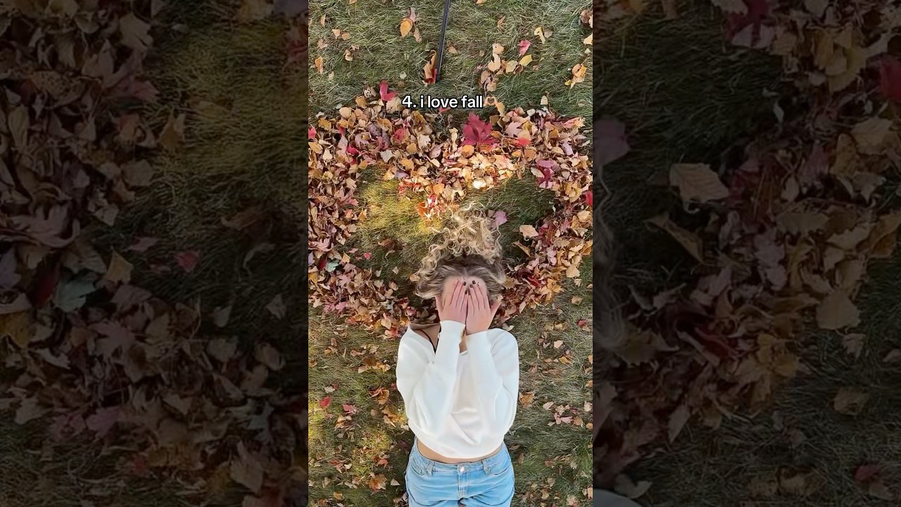aesthetic fall photoshoot ideas!🍁✨ #shorts #aesthetic #fall #autumn #photoshoot #pose #girl