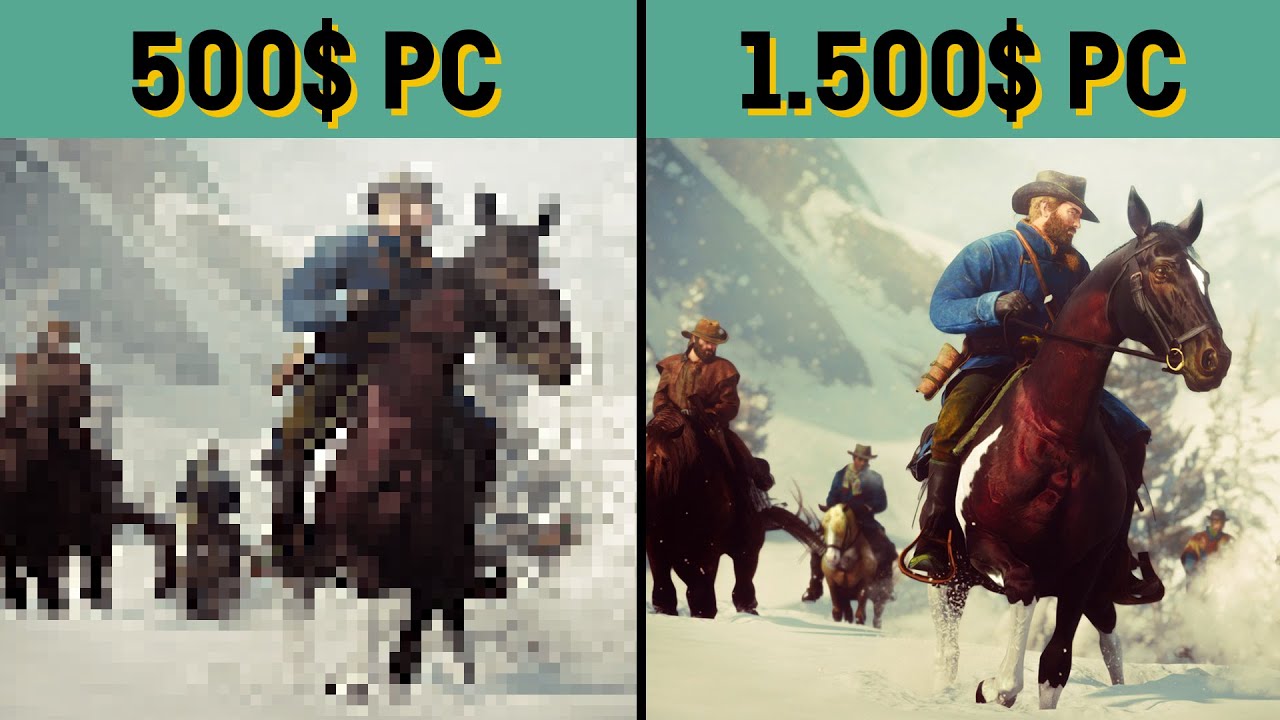 500$ vs. 1500$ Gaming PC - Worth the extra money?