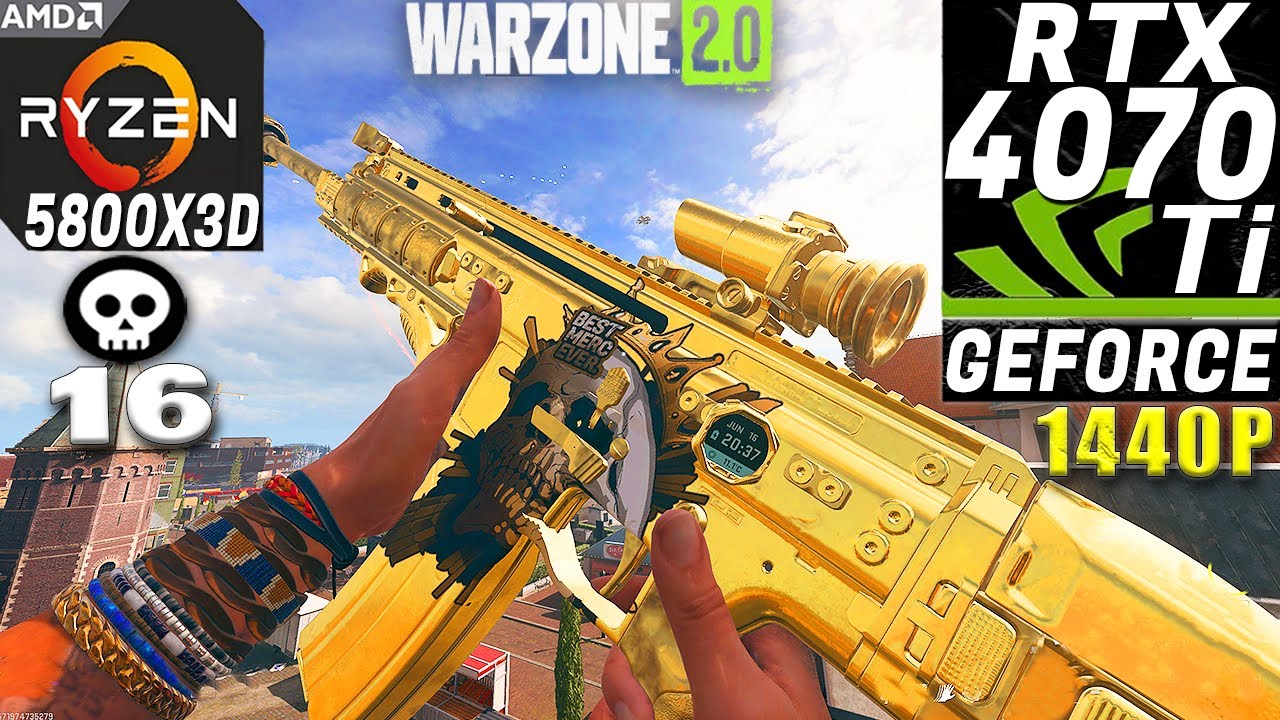WARZONE 2 - VONDEL MAP - RTX 4070Ti + 5800X3D | 1440p(2K) - Competitive Settings | Season 4