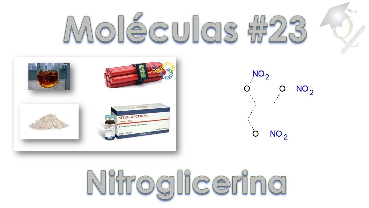Uma Molécula por Dia #23 Nitroglicerina (Dinamite)