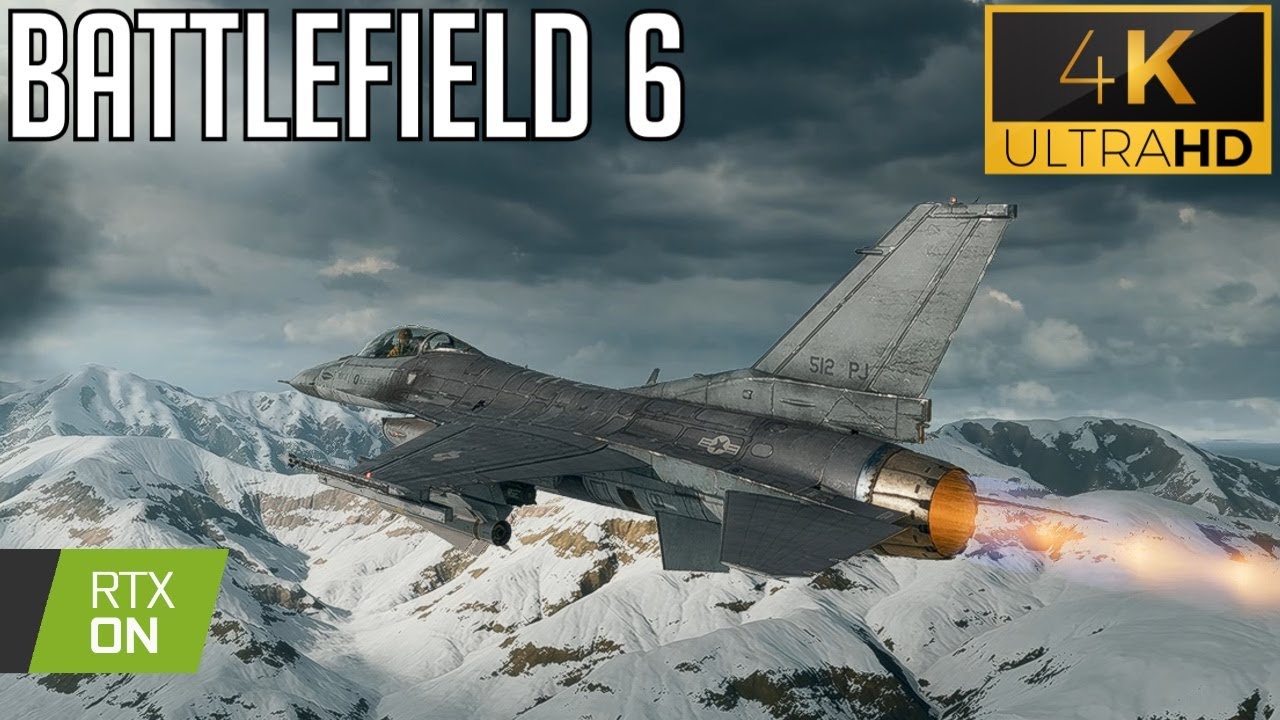 Battlefield 6 - F16 Jet Gameplay [4K OVERKILL]