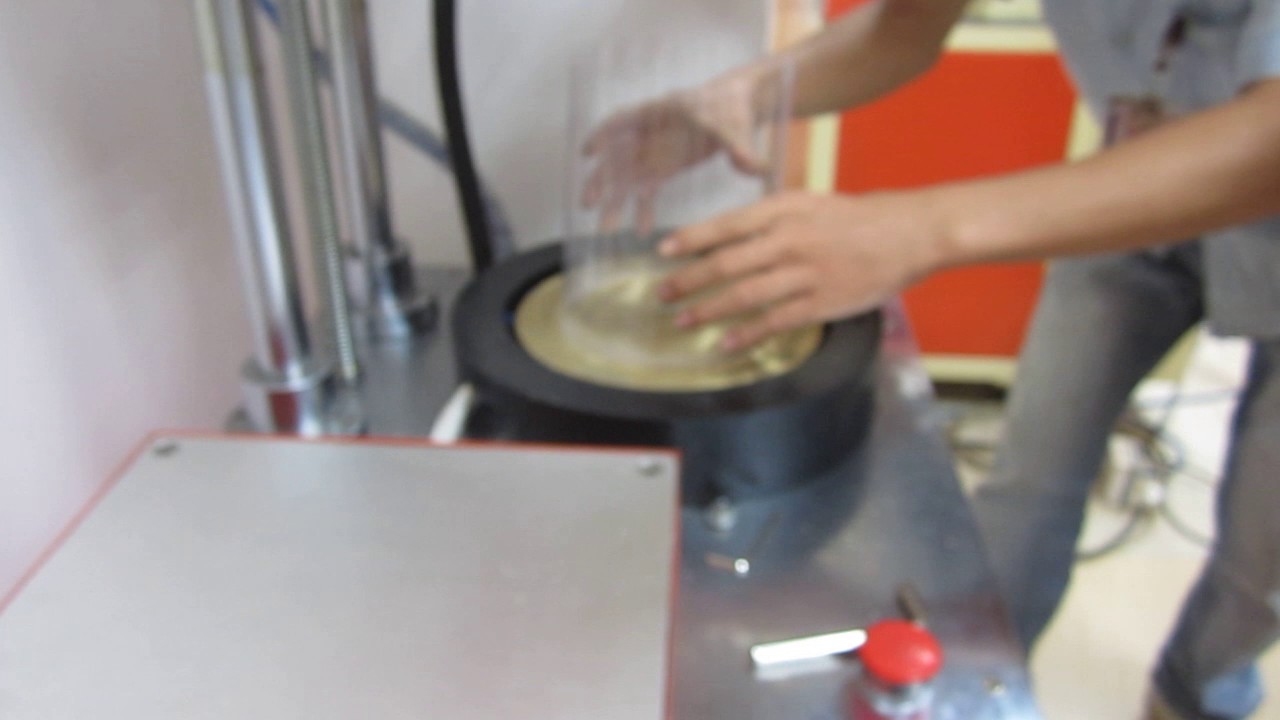 180 mm Transparent Cylinder Edge Curling Machine A230