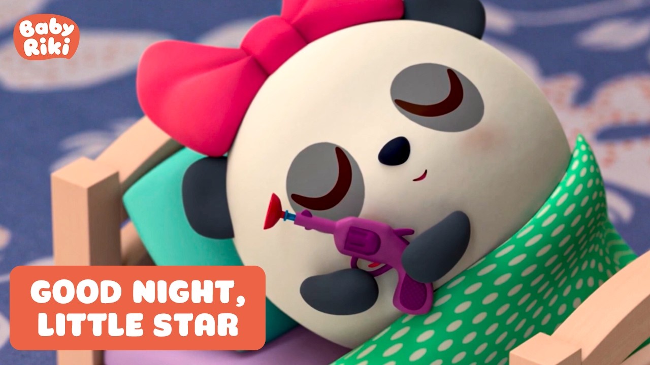 Good Night, Little Star! ⭐ - BabyRiki | Cartoons for Kids