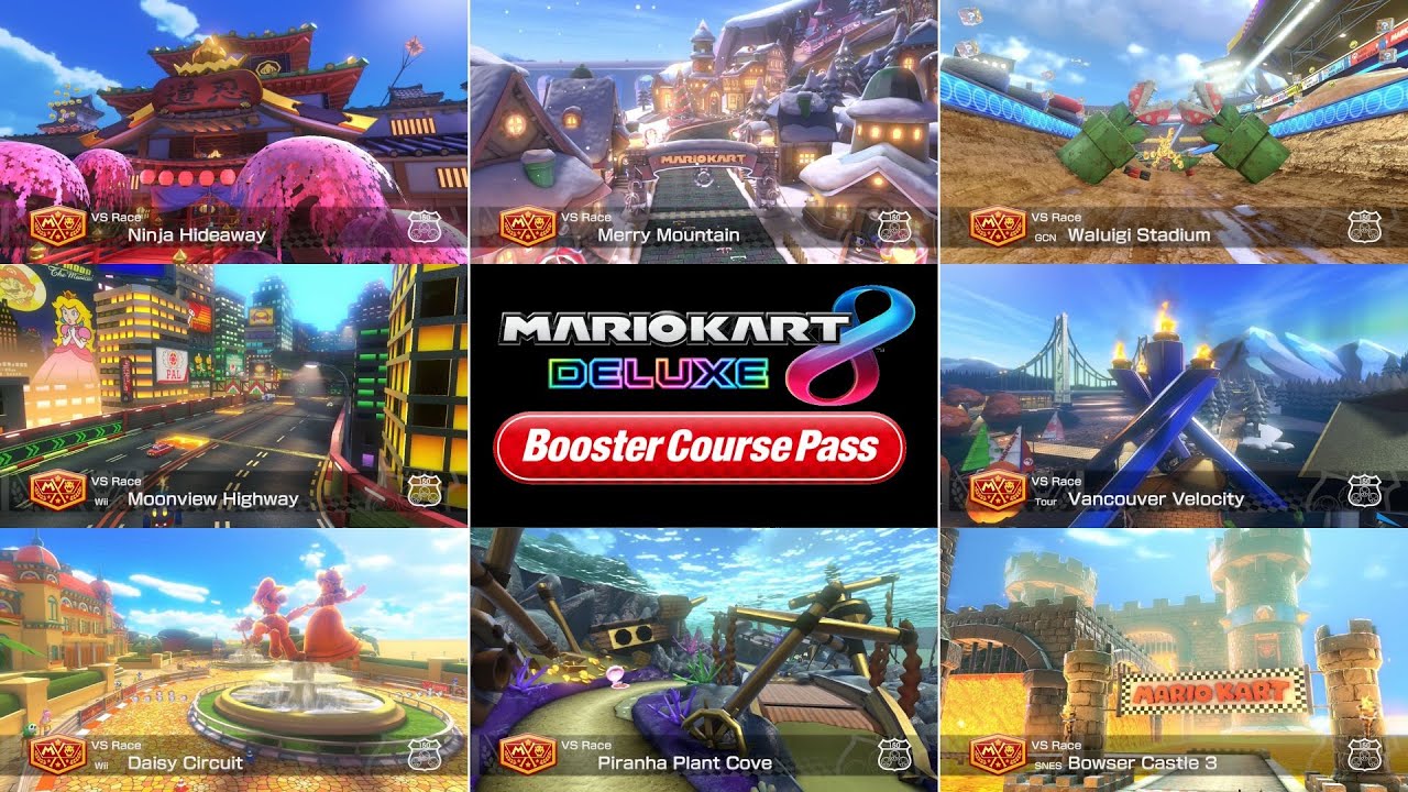 If 18 Mario Kart 8 Deluxe Booster Course Pass Courses Had A Daytime Mode
