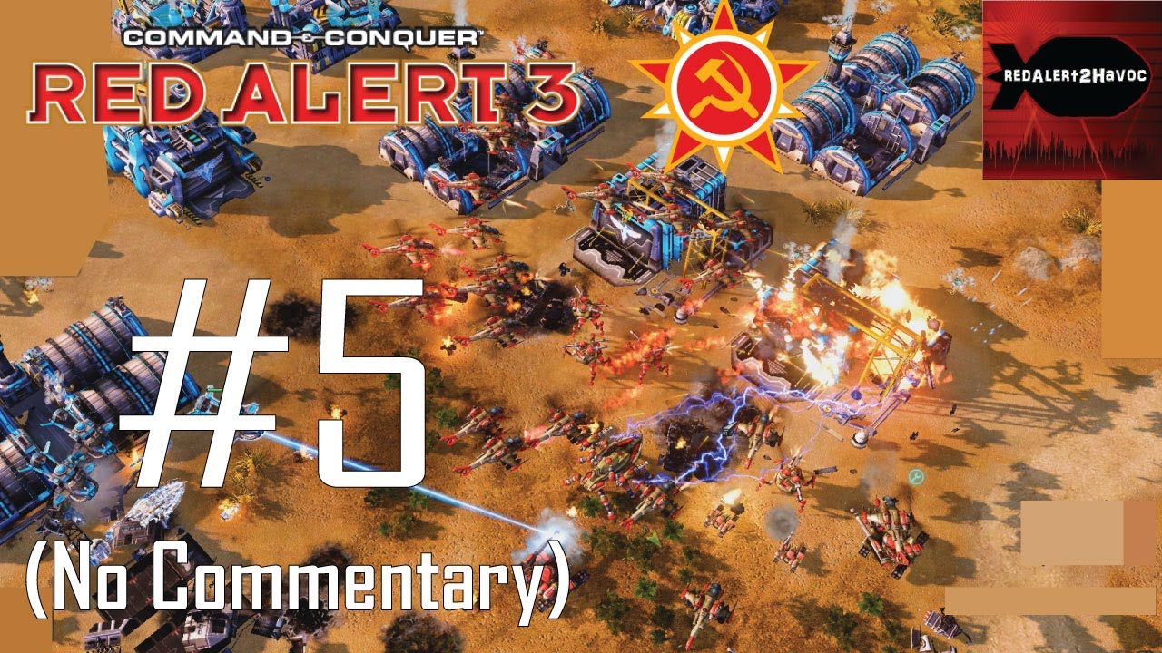 C&C: Red Alert 3 - Soviet Campaign Playthrough Part 5 (The Science of War, No Commentary)