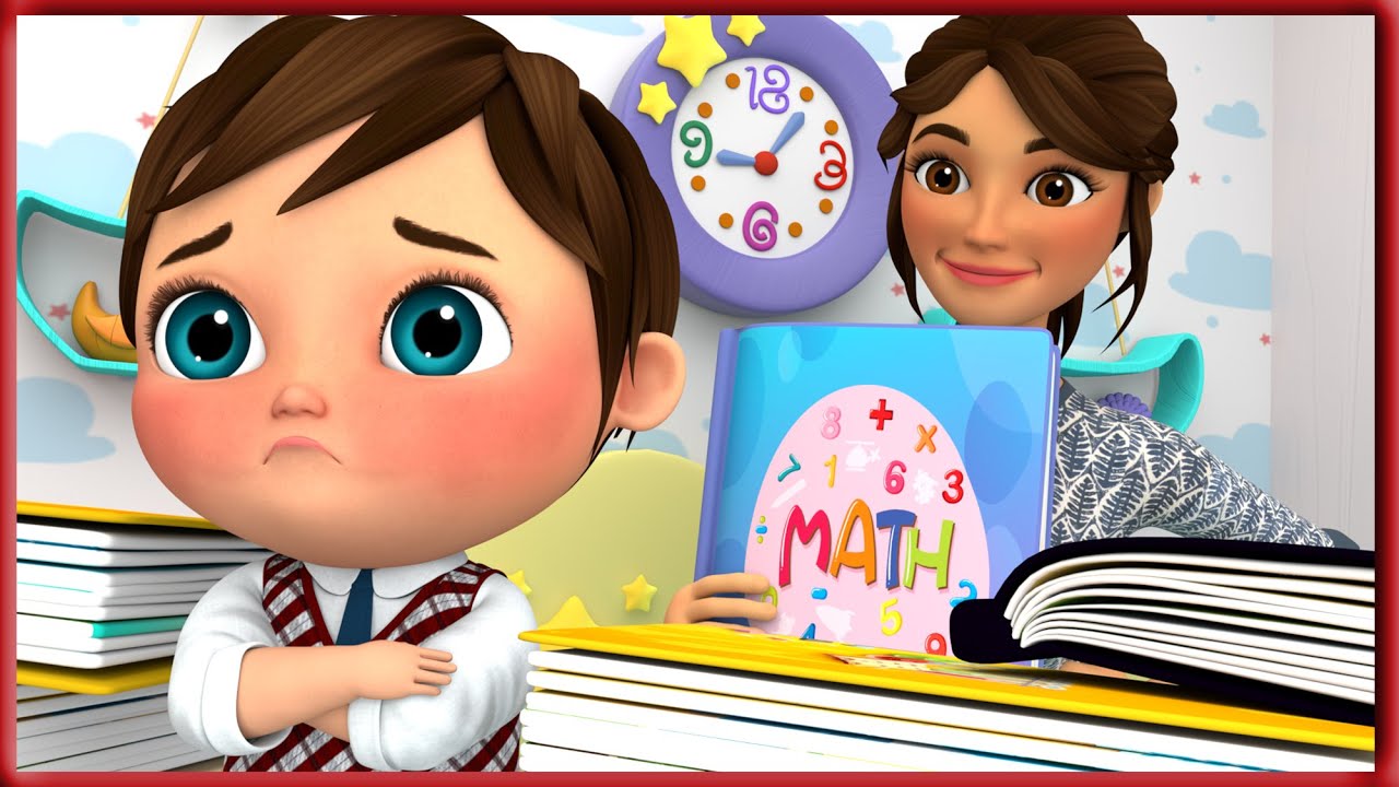 homework time song 🕺 - Baby songs - Nursery Rhymes & Kids Songs