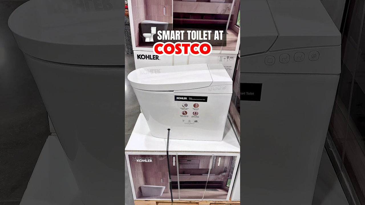 Kohler Fora Smart Toilet—$1,449.99 luxury upgrade at Costco 🚽✨ #costcofinds #shorts