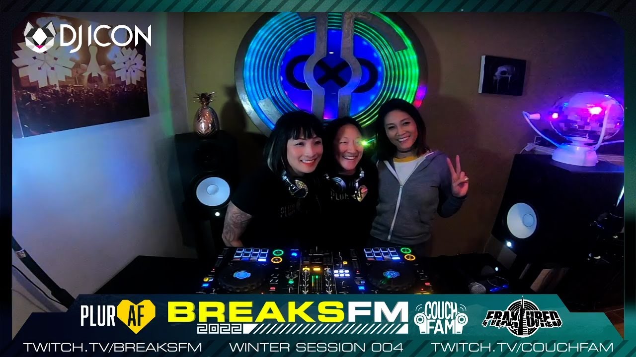 DJICON Live Stream - PLURAF x Fraktured SF on Breaks.fm Winter Sessions  01.26.22