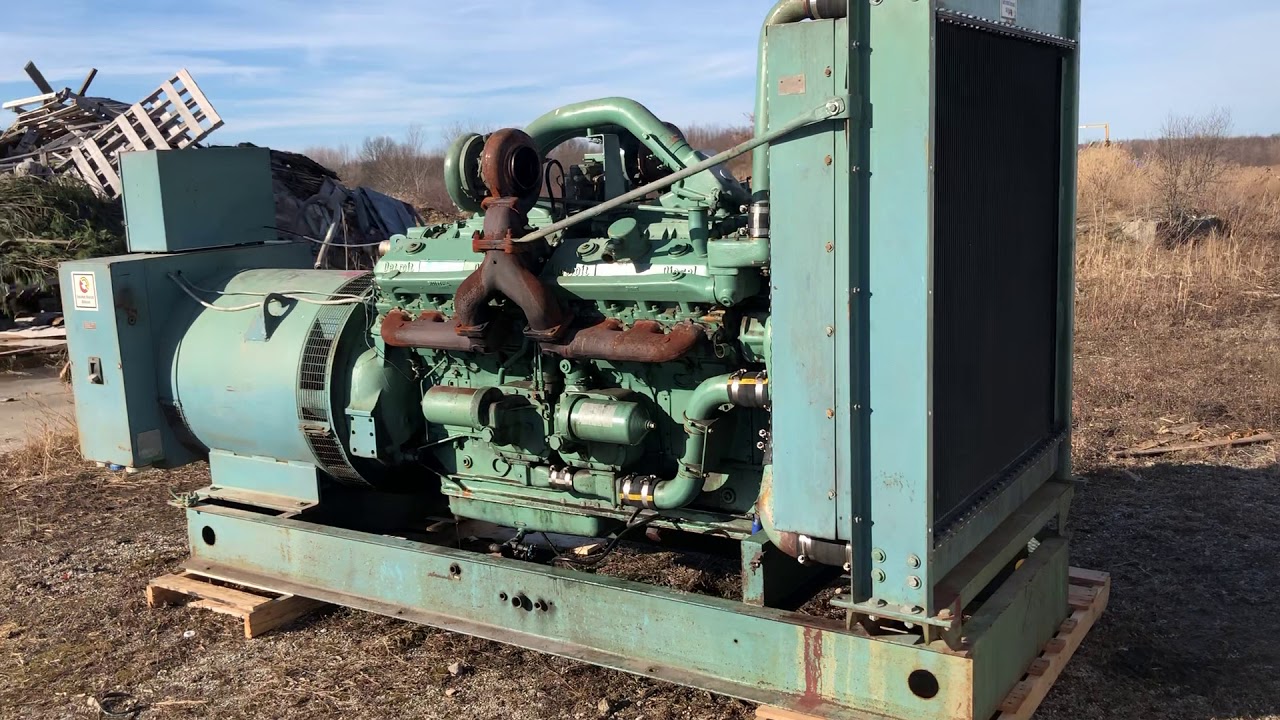 525Kw Diesel Generator 16v71 Detroit Diesel