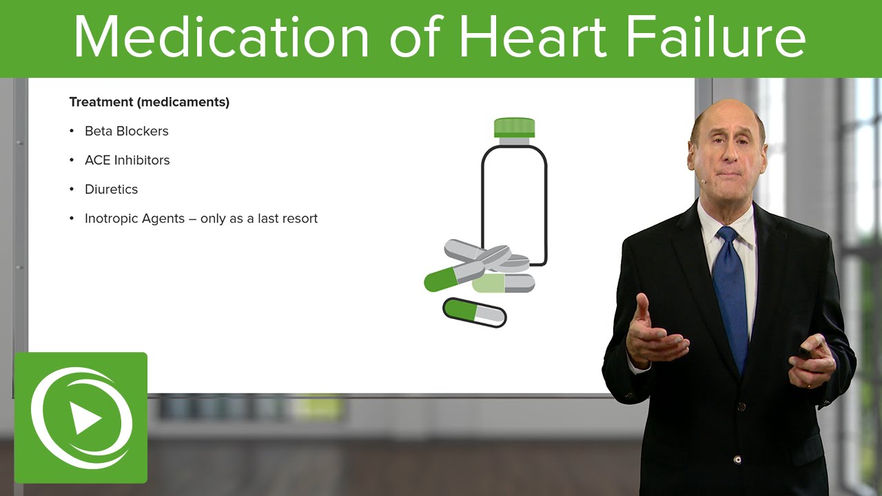 Medication of Heart Failure &ndash; Cardiology | Lecturio