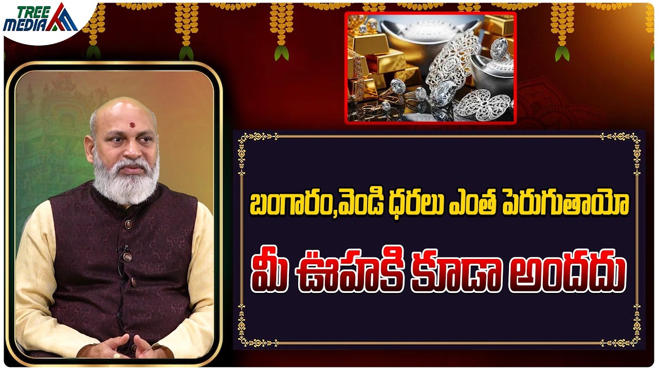 బంగారం వెండి కొనేవాళ్లకు సలహా | Gold Silver Prices | Astrologer Nanaji Patnaik | Hindu | Tree Media