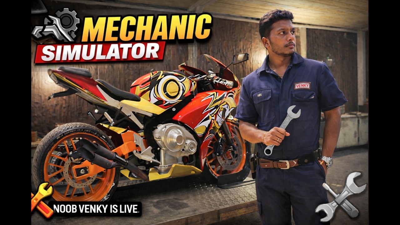 🔴MECHANIC MANI ON BOARD | MOTORCYCLE MECHANIC SIMULATOR 2021 LIVE | # EPISODE 2