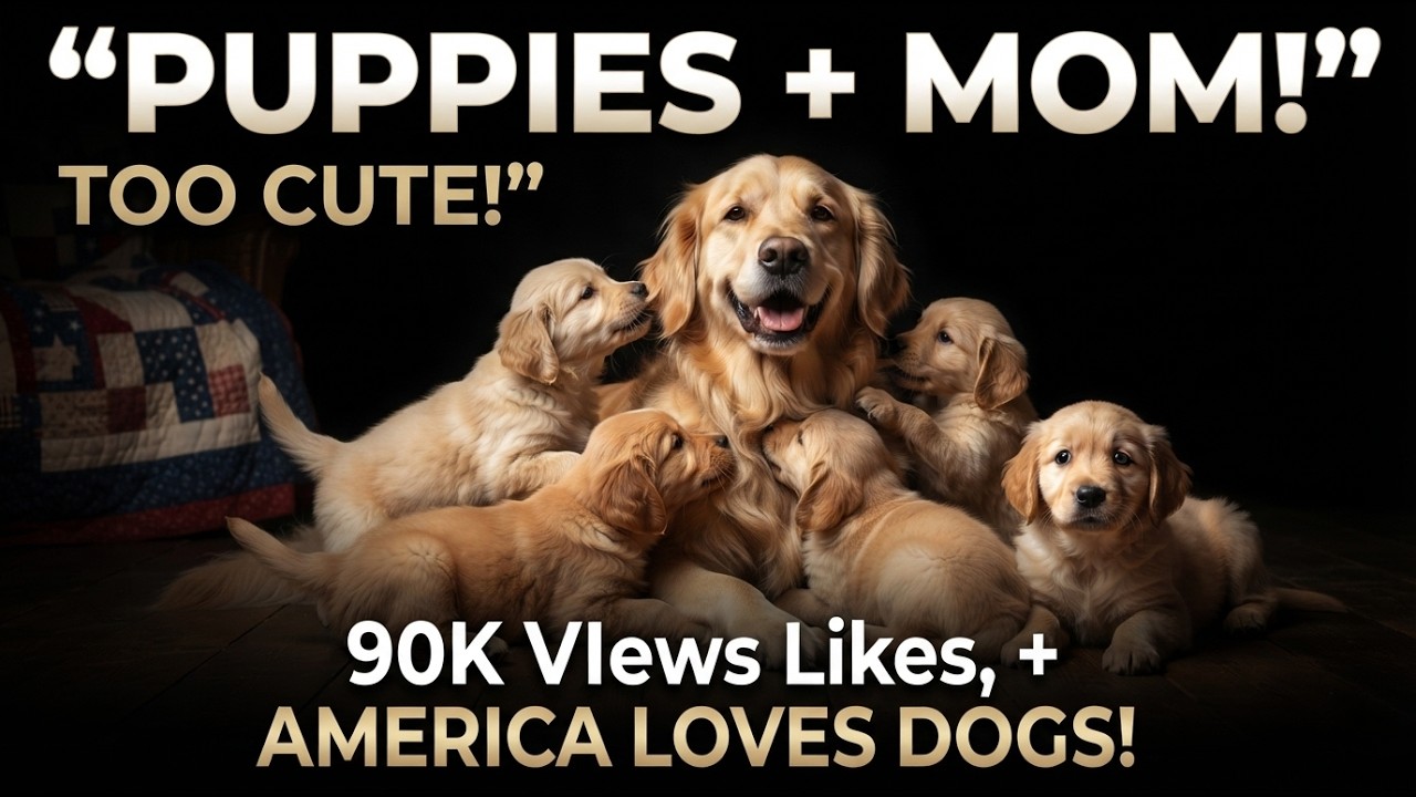Beautiful Puppies Playing With Their Mother | Dogs Around The World