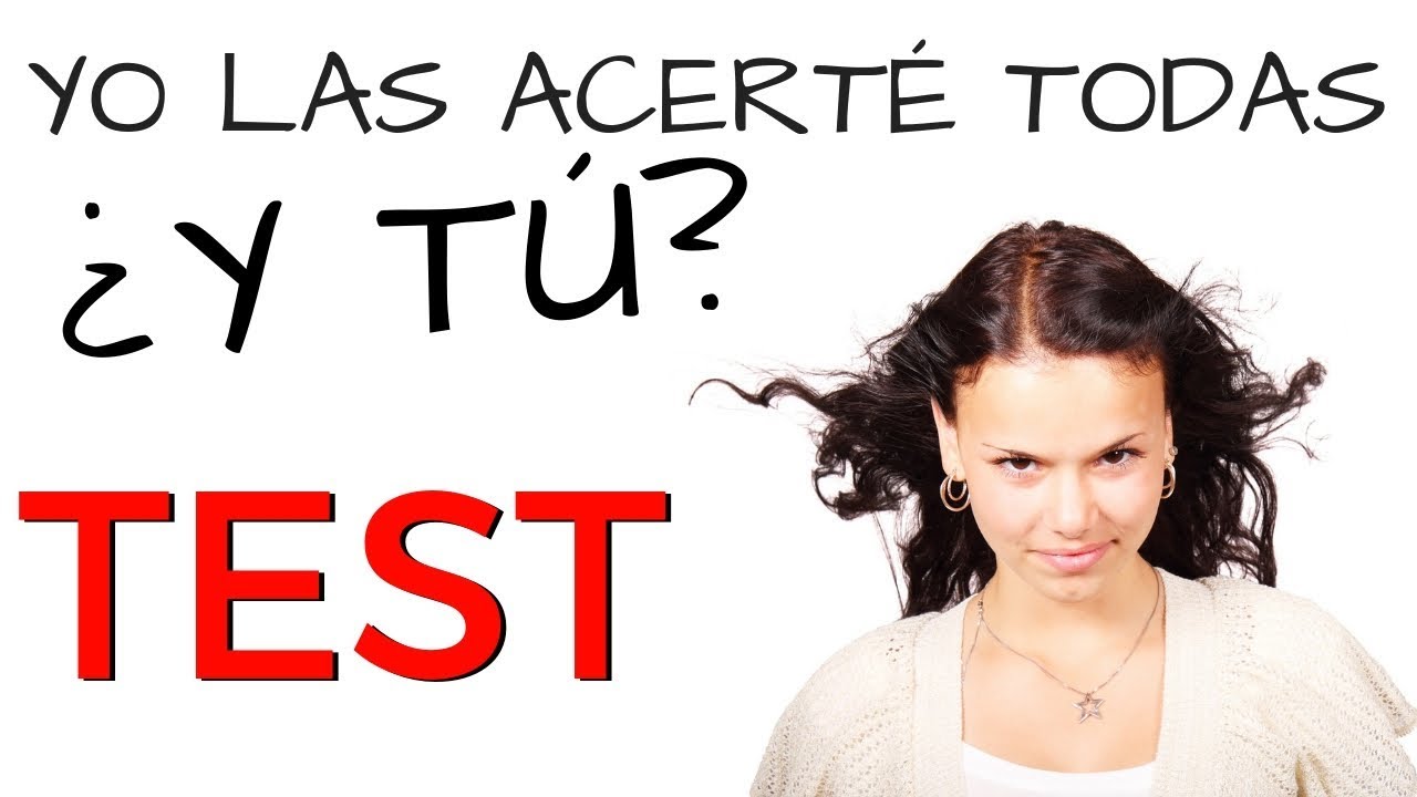 TEST | ORTOGRAFÍA Y GRAMÁTICA