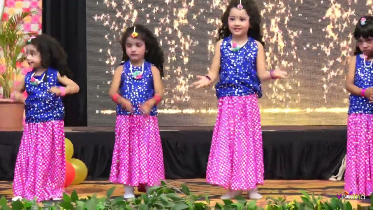 Trending Reels Dance by Nursery Girls | Gulabi Sari | Sunny Smile Pre School Annual Fest 2024