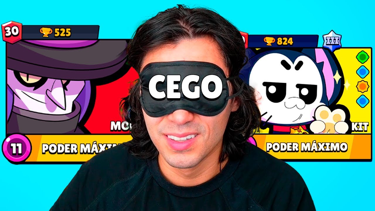 МНЕ НУЖНО ВЫБРАТЬ СВОЕГО БРАВЛЕРА С ЗАВЯЗАННЫМИ ГЛАЗАМИ в Brawl Stars