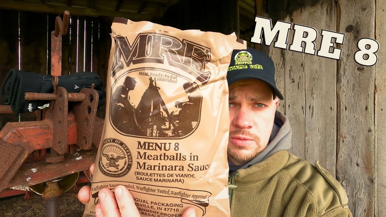 MRE 8 EPA | Bug out Nahrung | Fluchtrucksack Soldaten Essen #prepper #mre