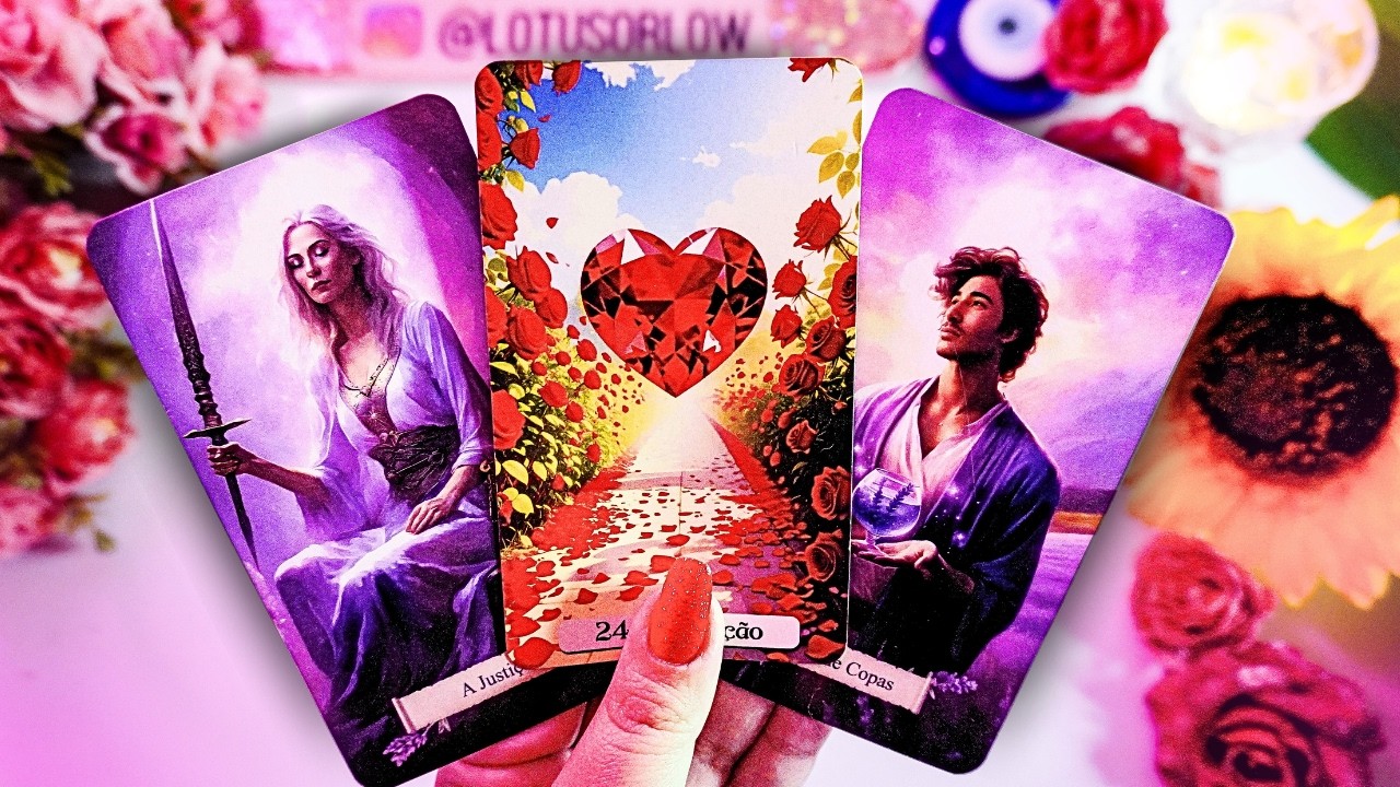 ❤️FUTURO RÁPIDO na vida amorosa: 3 Revelações do que vem no seu destino | TAROT AMOR