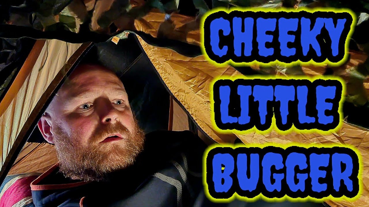 UNDER A VIADUCT !! stealth camping in an oex tent.