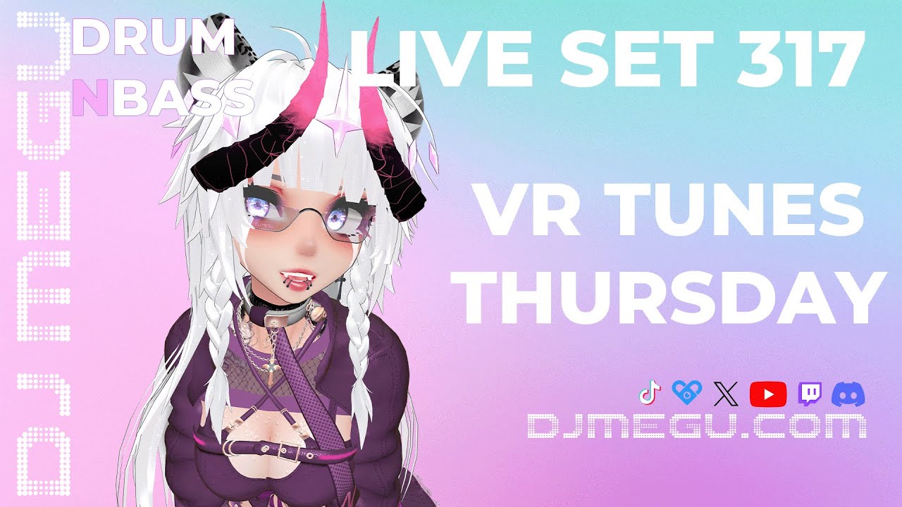 [VRDJ] VR Tunes Thursday - #DnB - #VRChat - 2026/01/15 - Set 317
