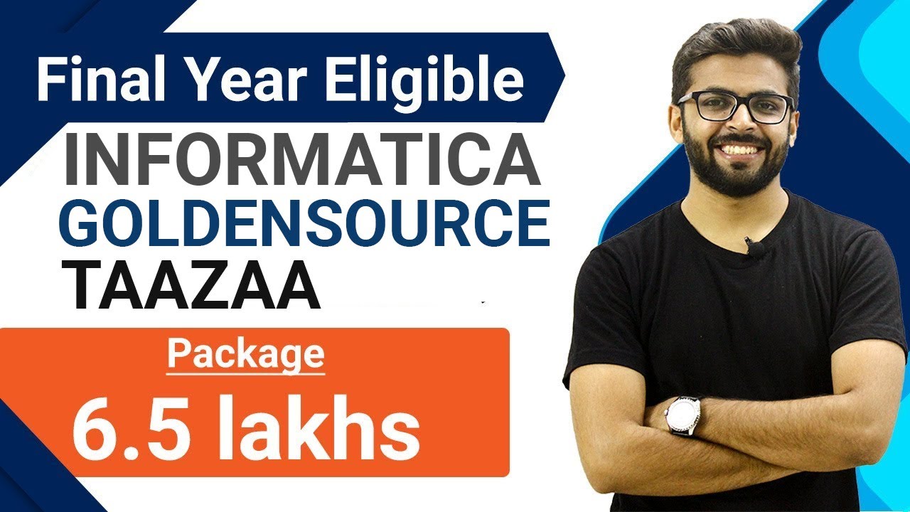 Private Company Job Vacancy 2021 | Final Year Eligible | Package ₹6.5 Lakhs | Latest Jobs 2021