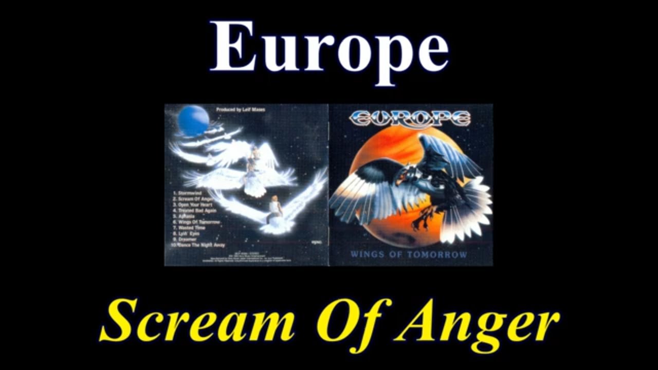Europe – Scream Of Anger - Lyrics - Tradução pt-BR
