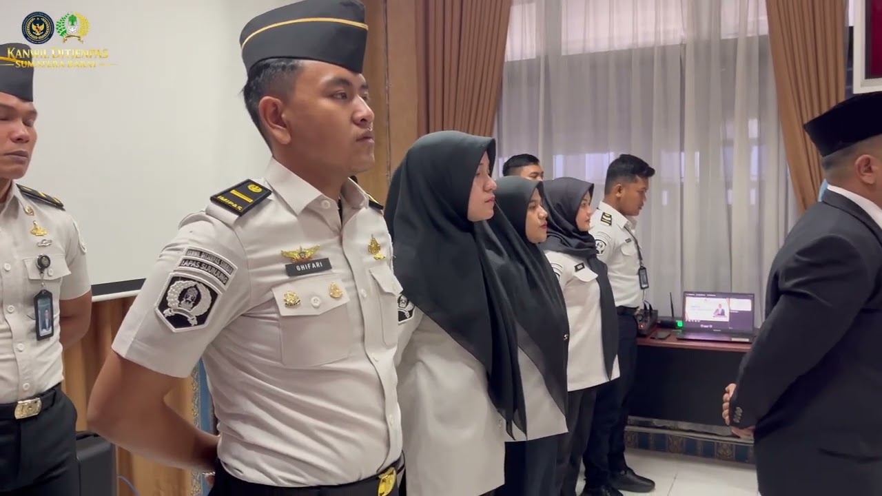 Pelantikan dan Pngambilan Sumpah Jabatan Fungsional bagi 1 orang Petugas Lapas Terbuka