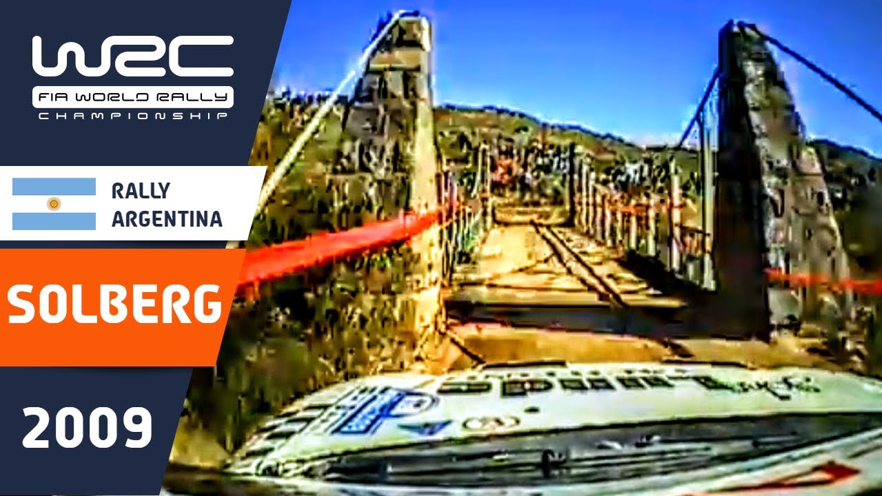 SOLBERG onboard Rally Argentina 2009 Citroën Xsara WRC stage 12 El Condor