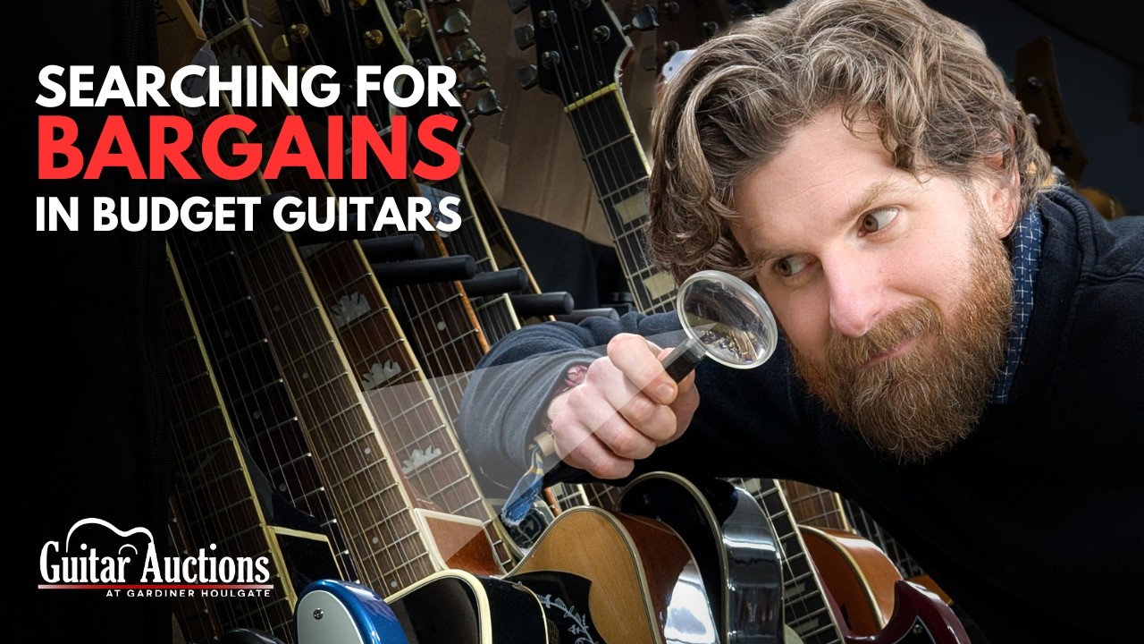 Searching for BARGAINS amongst the day 2 guitars | March 2026 | Guitar Auctions at Gardiner Houlgate