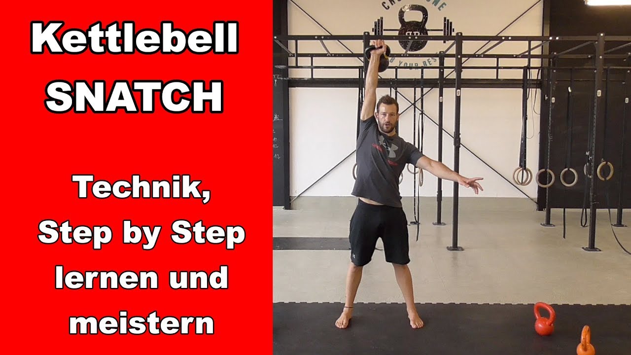 Kettlebell SNATCH lernen | Technik lernen Step by Step