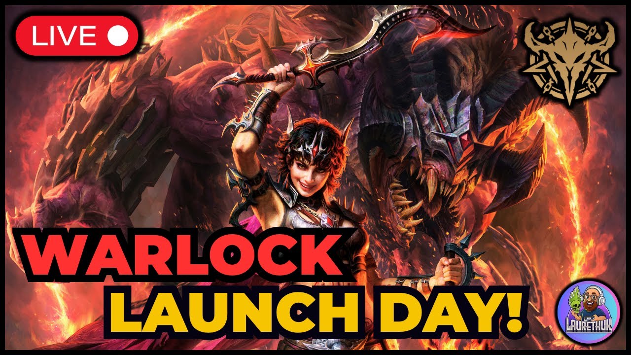 LIVE: WARLOCK LAUNCH! Builds, PvP, Dungeons & Q&A