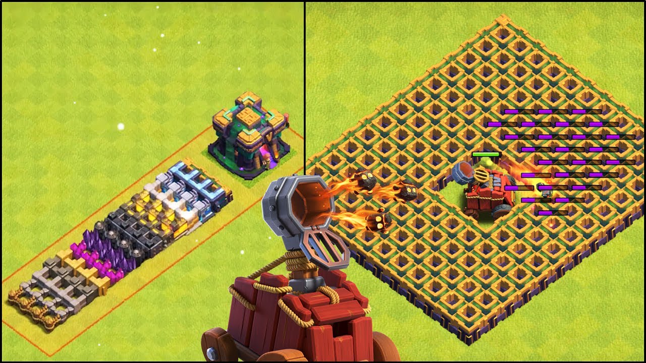 ТЕСТ И СРАВНЕНИЕ ВСЕХ ОСАДНЫХ МАШИН В КЛЕШ ОФ КЛЕНС | КЛЕО CLASH OF CLANS