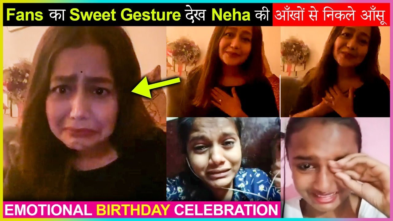 Neha Kakkar BREAKSDOWN By Sweet Gesture Of FANS During Her LIVE | Birthday Special