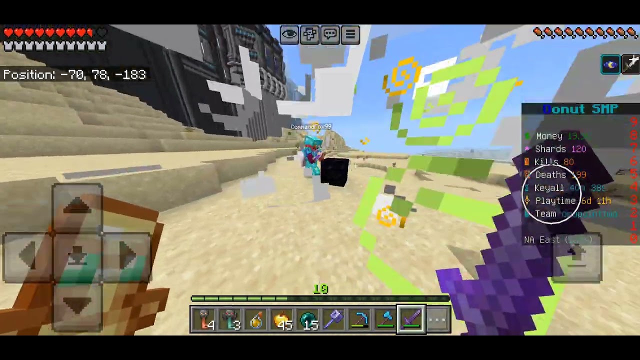 Me and him fight duel  #dsmp #duelondonutsmp