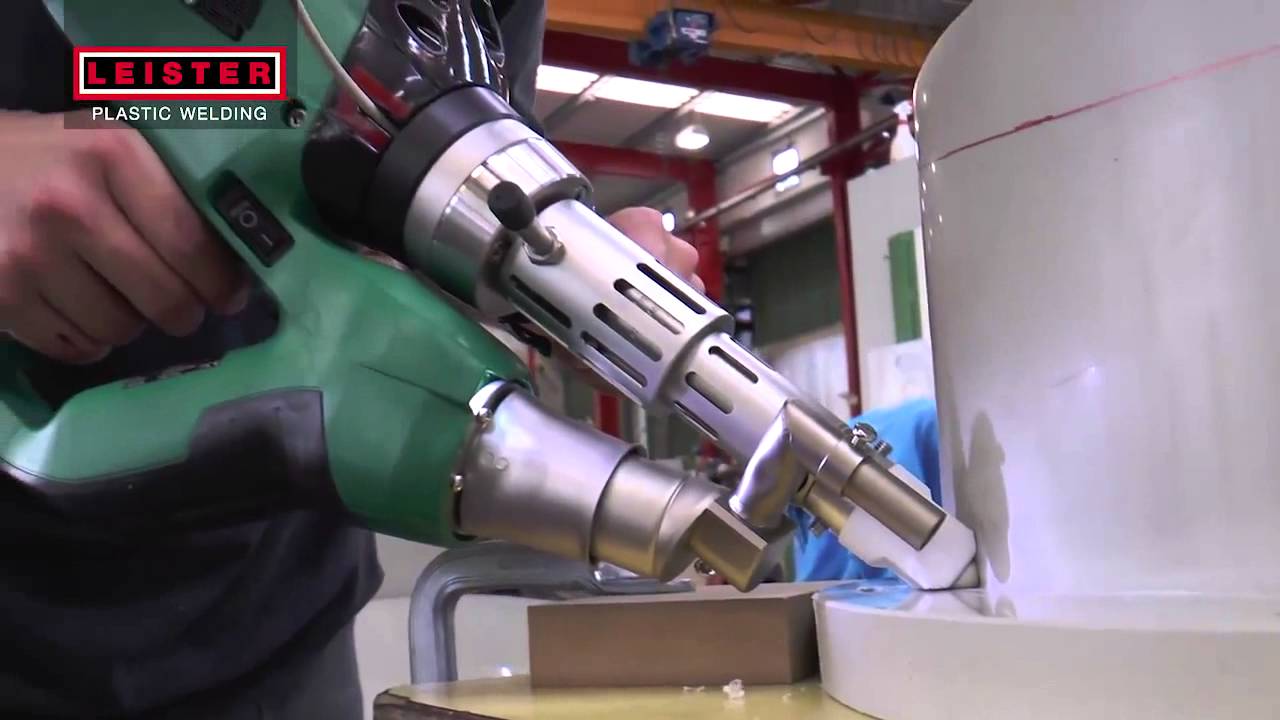 Leister WELDPLAST S1: Kompaktowy ekstruder do precyzyjnego spawania tworzyw sztucznych
