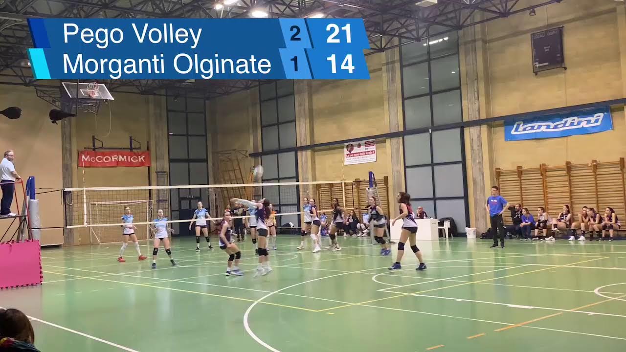 U16 - Pego Volley Mantova vs Morganti insurance Brokers Olginate