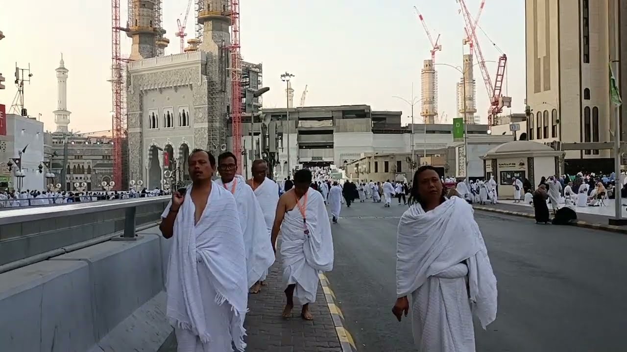 الطريق من فندق مأثر الإيمان أجياد إلى الحرم مكة المكرمة سيرا على الأقدام