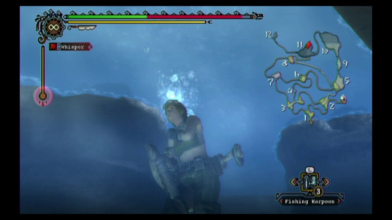 Monster Hunter Tri - Drowning