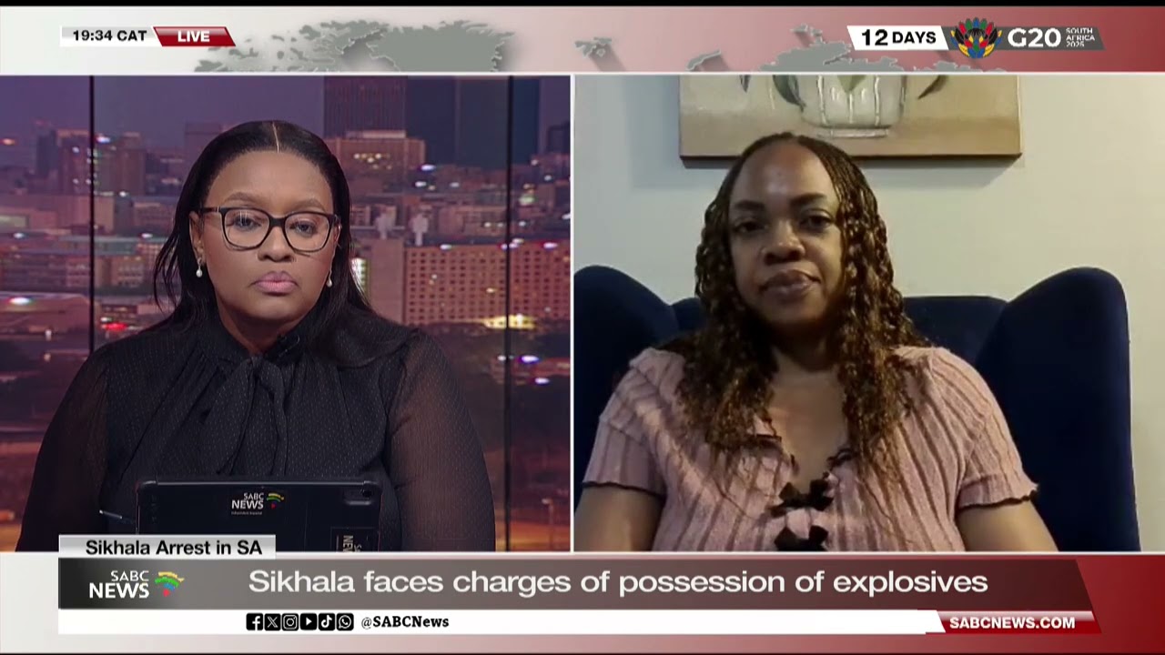 Sikhala Arrest in SA | Job Sikhala faces charges of possession of explosives